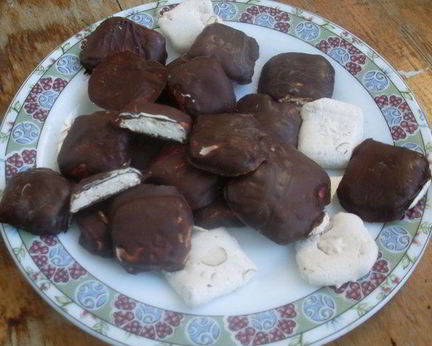Конфетки Нуга в шоколаде