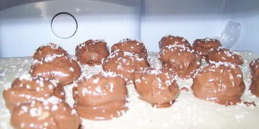 конфеты миндальное сердце