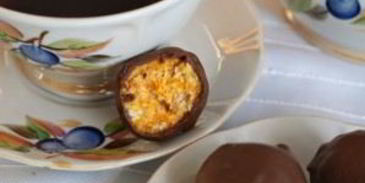 конфеты тыква в шоколаде