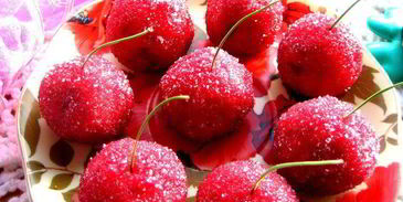 конфеты вишенки