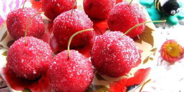 конфеты вишенки