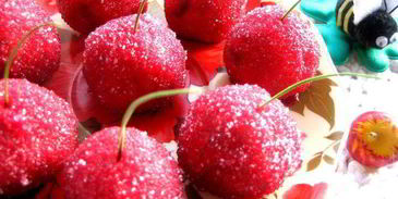 конфеты вишенки