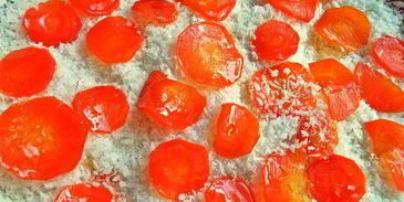 морковные конфеты в кокосе