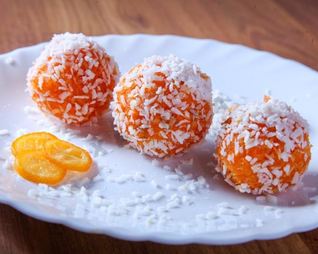 Морковные рафаэлло