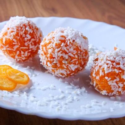 Морковные рафаэлло