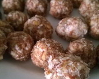 Полезные конфеты с бананом