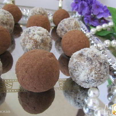 Постные конфеты из пшена