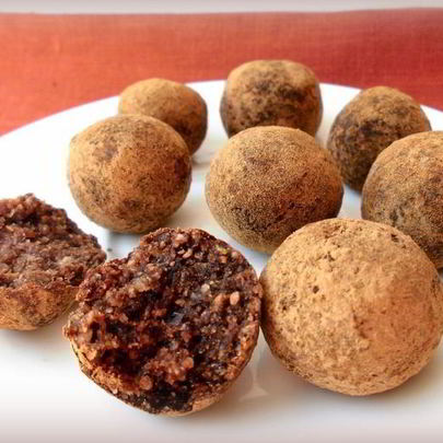 Сыроедческие конфеты с кэробом