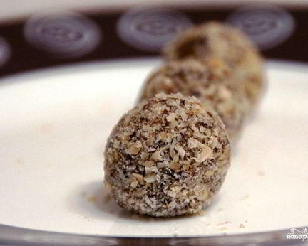 Вегетарианские конфеты из сухофруктов