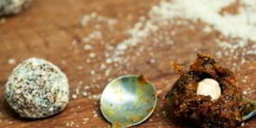 вегетарианские конфеты из сухофруктов