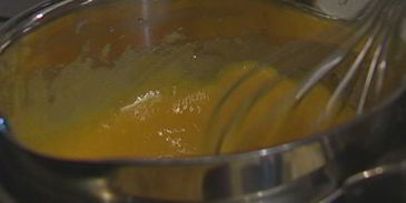 баварский крем с ягодным соусом