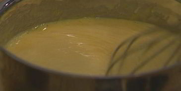 баварский крем с ягодным соусом