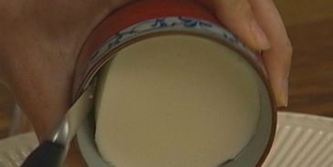 баварский крем с ягодным соусом