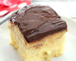 Бостонский кремовый торт