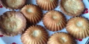 корзиночки из песочного теста с заварным кремом