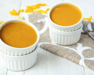 Крем-карамель с ирисками