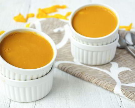 Крем-карамель с ирисками