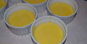 крем-карамель с ирисками