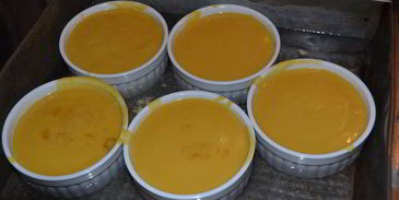 крем-карамель с ирисками