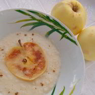 Рецепт Крема яблочного со сливками