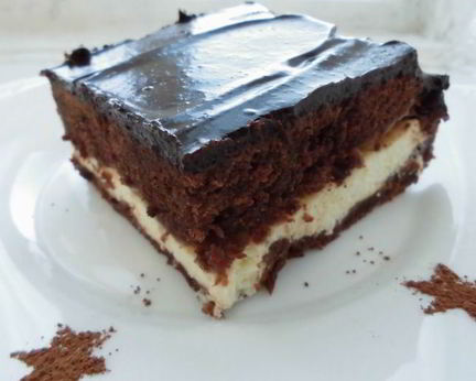 Негритенок с творожным кремом