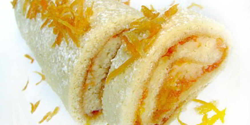 Рецепт рулета с цитрусовым кремом янтарь