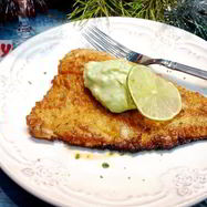 Рецепт Сига под остро-сладкой корочкой с кремом из авокадо