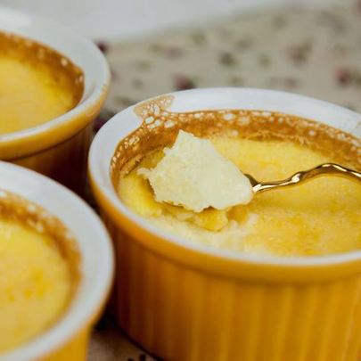 Заварной крем с кускусом