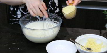 заварной крем с кускусом