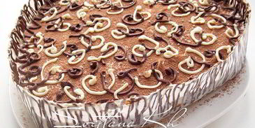 лимонно-шоколадный десерт без выпечки