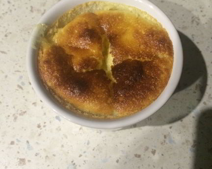 Лимонный пудинг с цедрой и соком