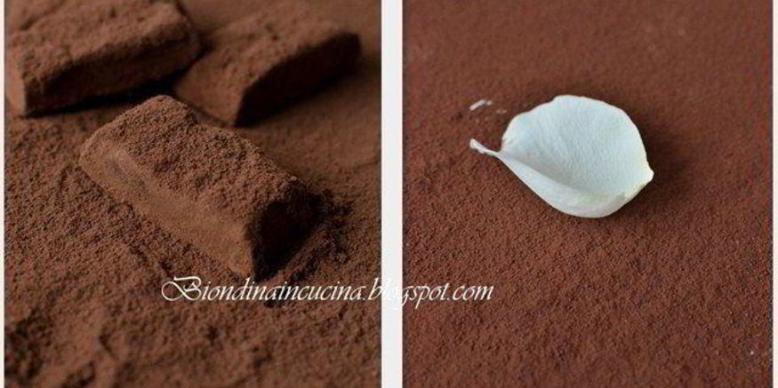 Рецепт малиновых трюфелей