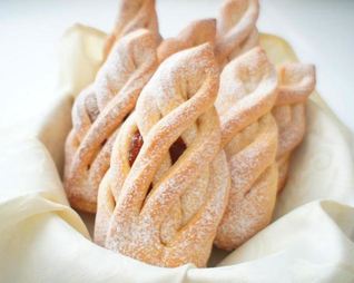 Булочки с мармеладом