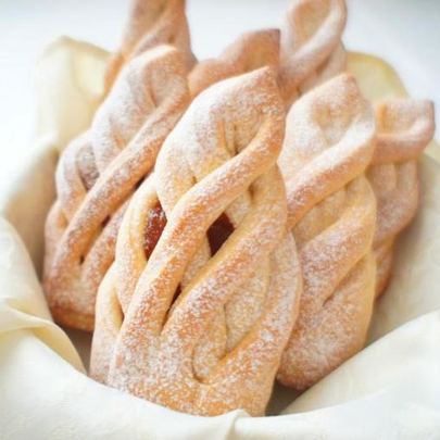 Булочки с мармеладом