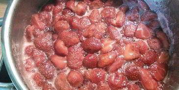 клубнично-ревеневый мармелад