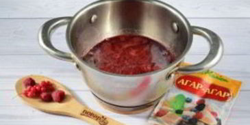 мармелад из малины и красной смородины