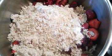 мармелад из ревеня и клубники с мятой