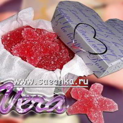 Мармелад ко дню Святого Валентина