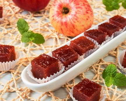 Мармелад пластовой яблочный