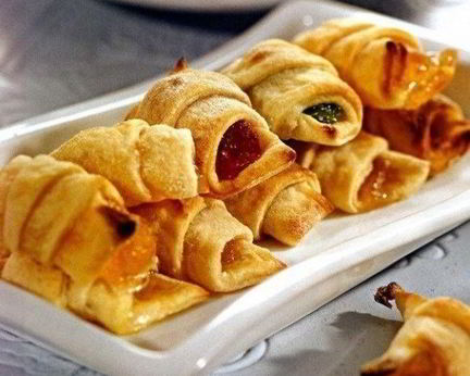 Трубочки с мармеладом