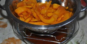 тыквенные дольки с мармеладом