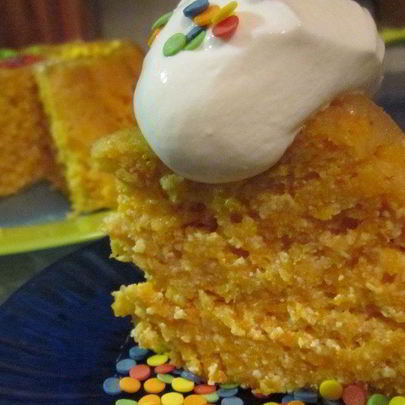 Морковно-творожный пудинг