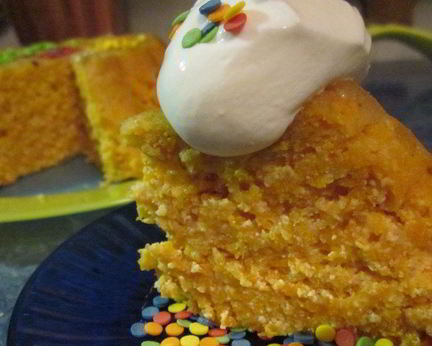 Морковно-творожный пудинг