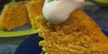 морковно-творожный пудинг