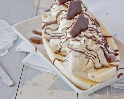 Банановое мороженое без мороженицы и Banana Split