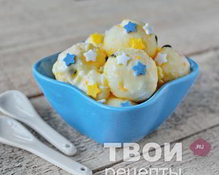 Фруктовое мороженое