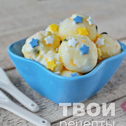 Фруктовое мороженое