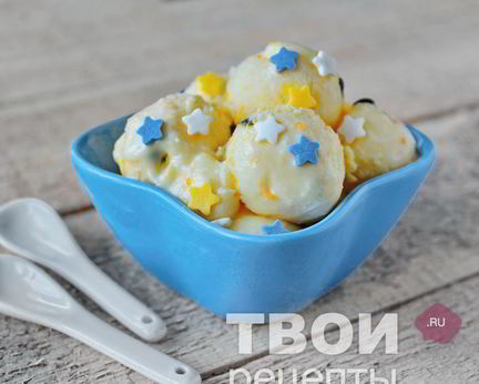 Фруктовое мороженое