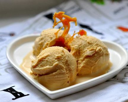 Карамельное мороженое