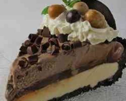 Кофейный торт-мороженое